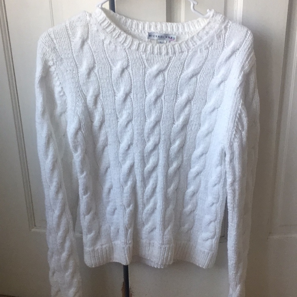Vintage Michael Kors sweater cable knit M